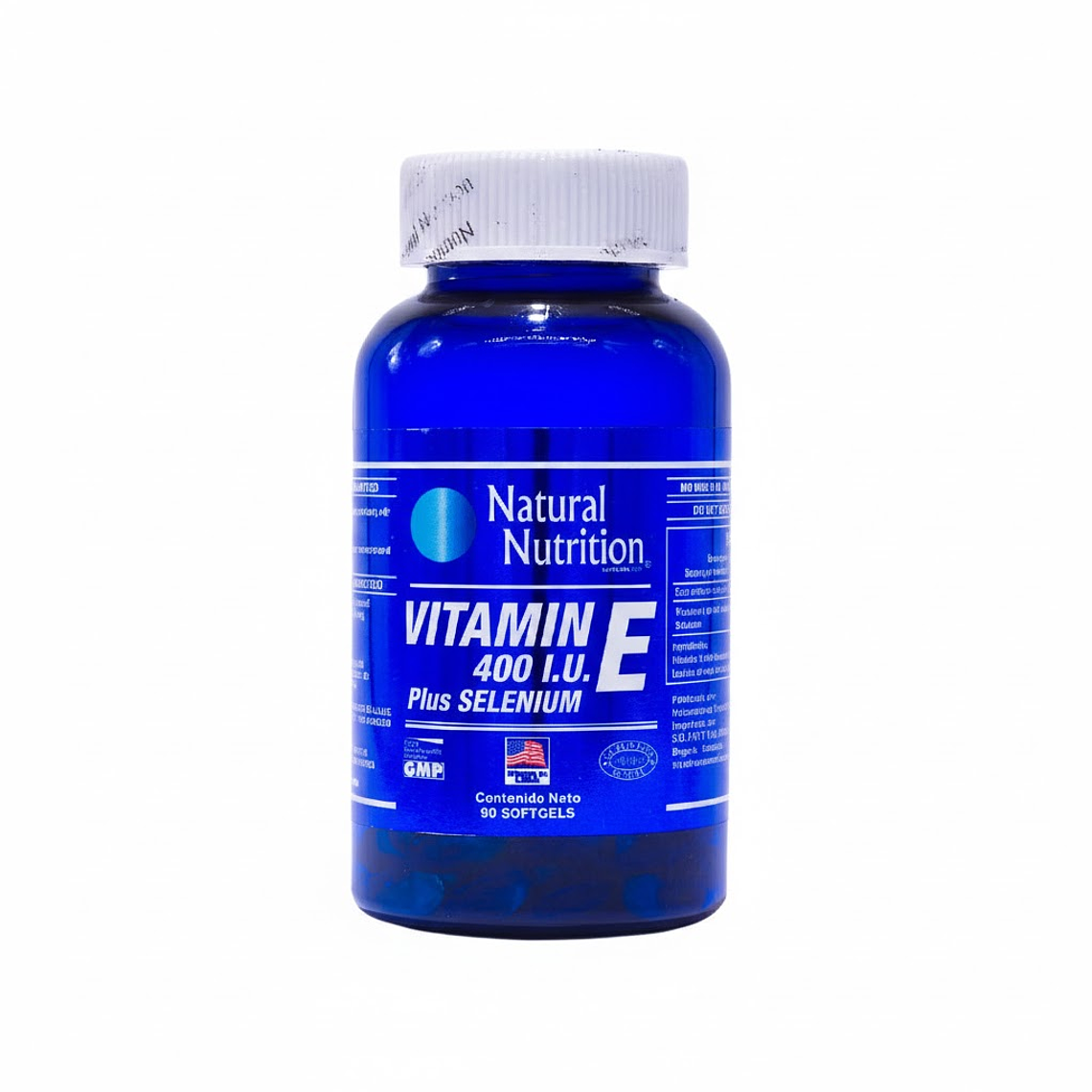 Vitamina E 400 UI Plus Selenium X 90 Natural Nutrition 1