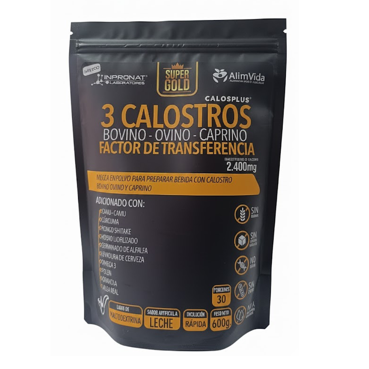 3 Calostros con Factores de Transferencia 1