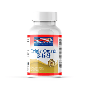 Triple Omega 3-6-9 120 softgels Healthy America
