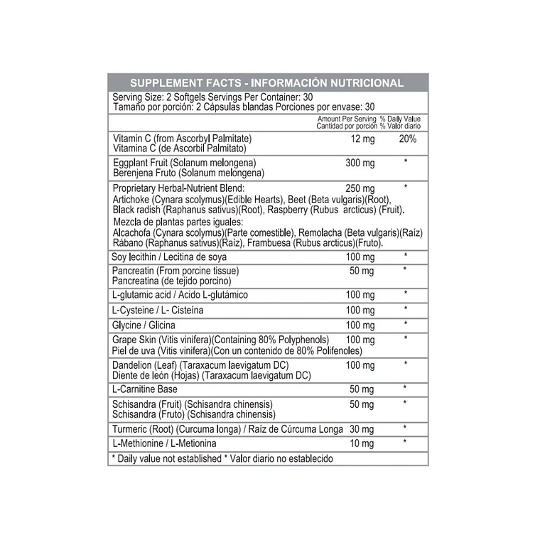 Sylbin 60 Softgels Healthy America 3
