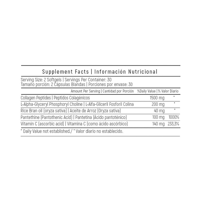 Collagen Peptides 1500 mg 60 Softgels Healthy America 2