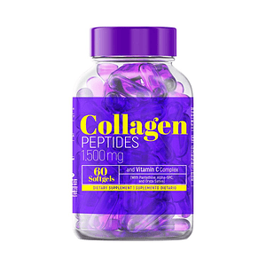 Collagen Peptides 1500 mg 60 Softgels Healthy America