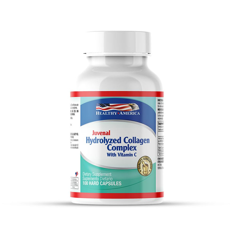 Colageno Hidrolizado 100 Cápsulas Healthy America 2