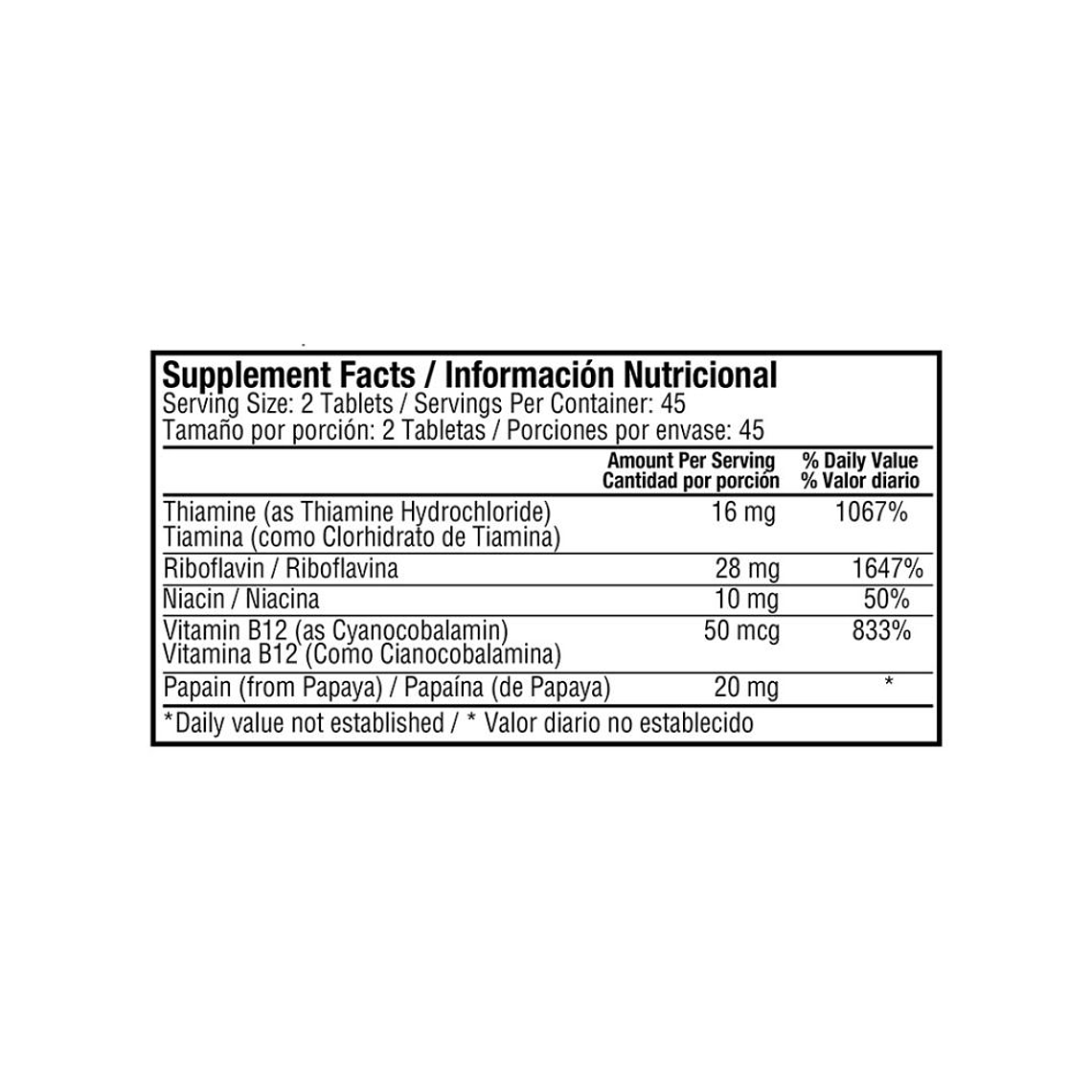 B Complex With B-12 90 Caplets Healthy America 3