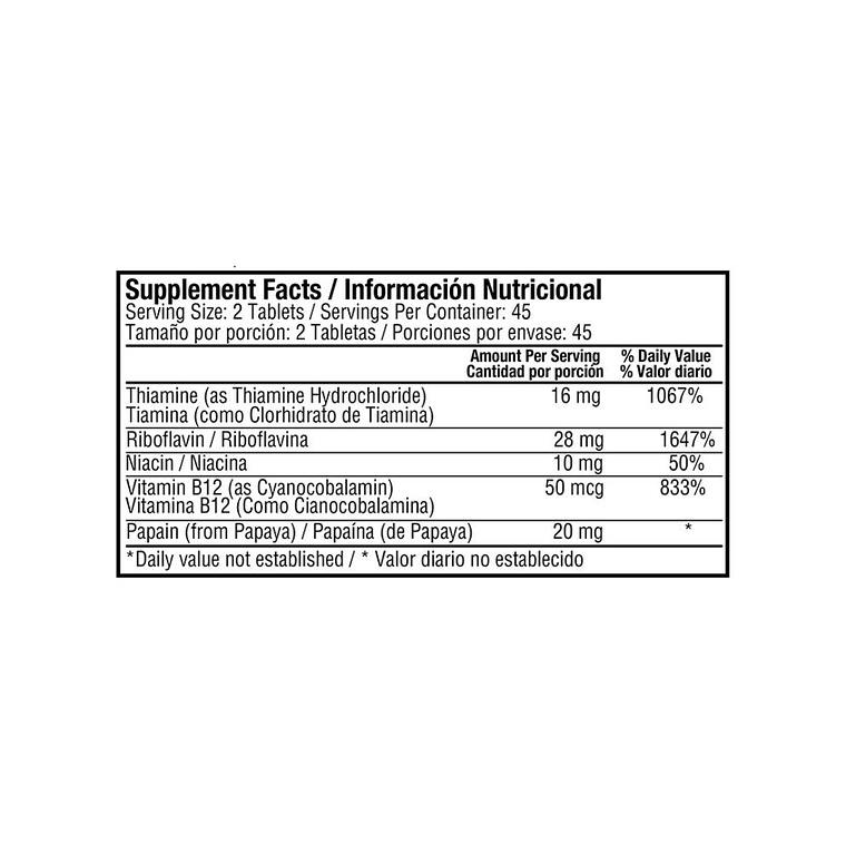 B Complex With B-12 90 Caplets Healthy America 3