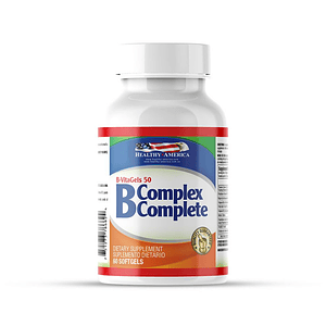 B Complex Complete 60 Softgels Healthy America