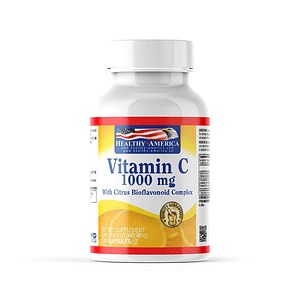 Vitamina C 1000 mg con Bioflavonoides Complex x 100 capsulas