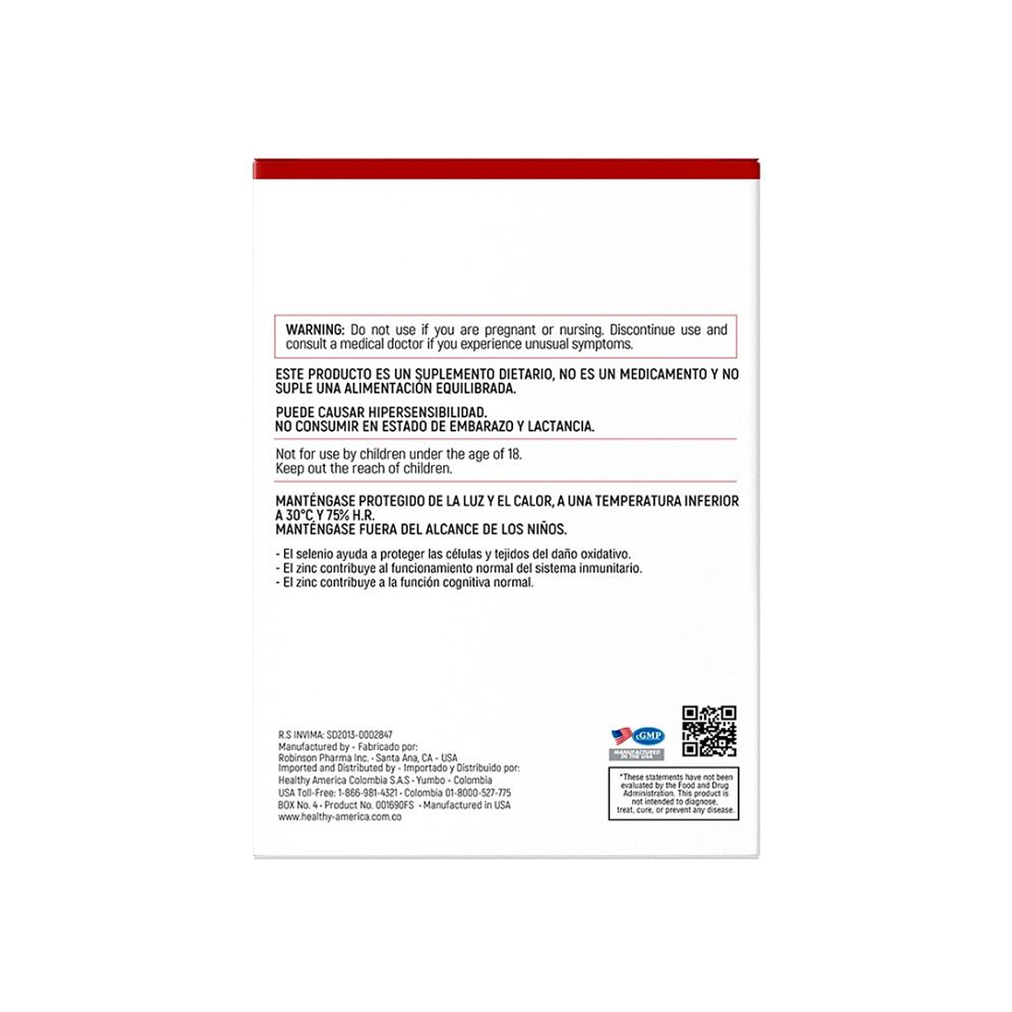 PSA 60 Softgels Healthy America 2