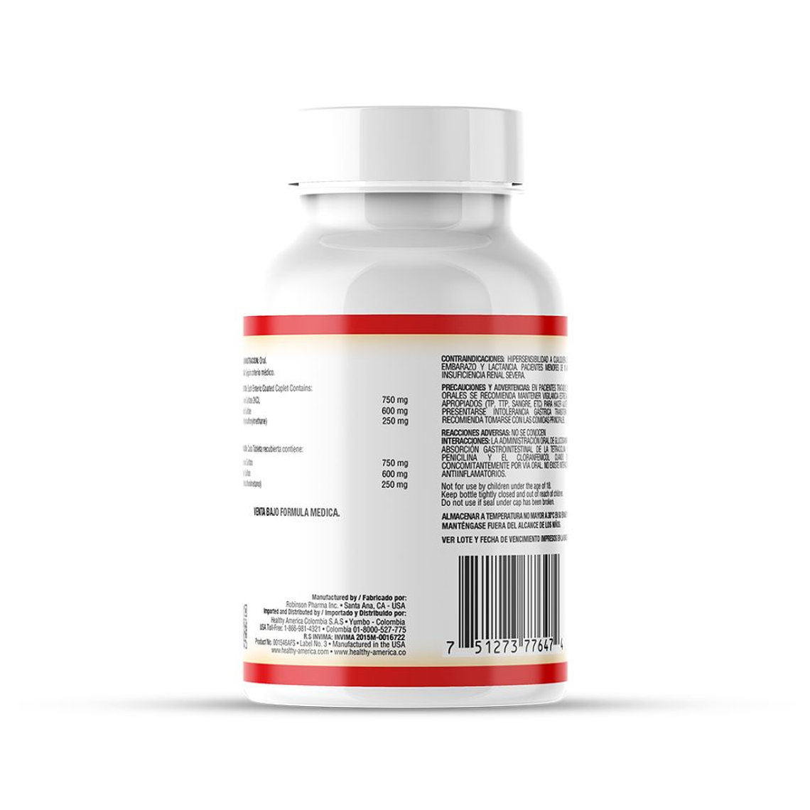 Well Flex 60 Tabletas Healthy America 2