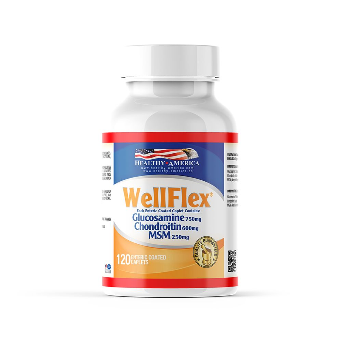 Well Flex 120 Tabletas Healthy America 1