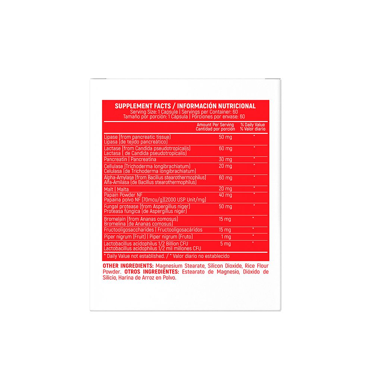 Enzymax 60 capsulas Healthy America 2