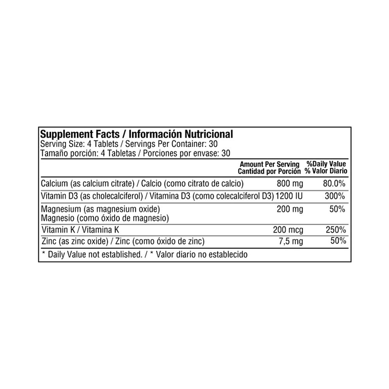 Cal Citrate Complete 120 Caplets Healthy America 3
