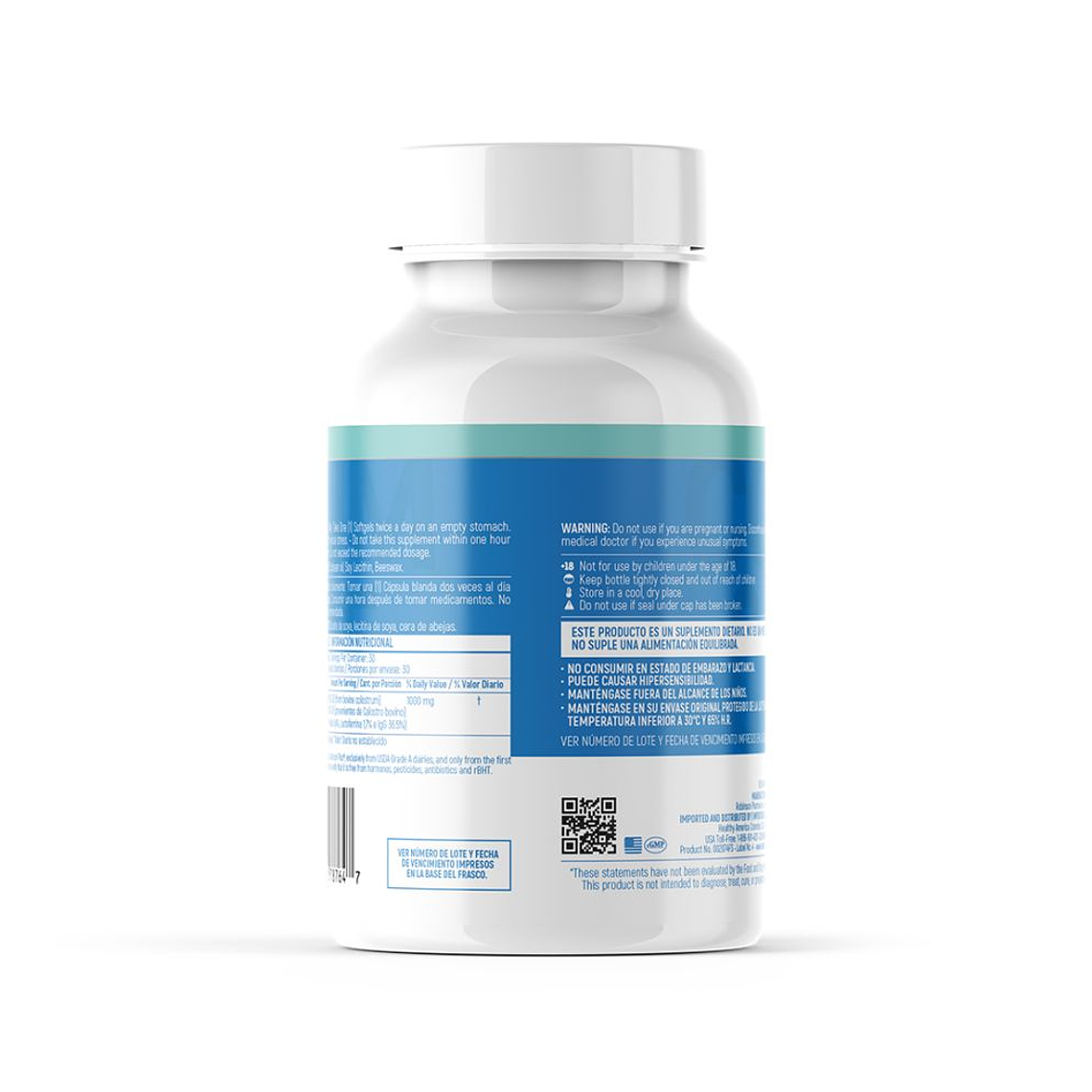 Colostrum Complete 1000 Mg Healthy America 3