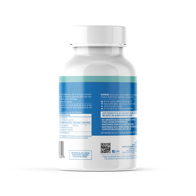 Colostrum Complete 1000 Mg Healthy America 3