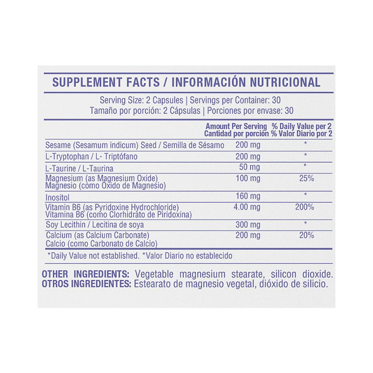 Bon Nuit Health America 60 Capsulas 2