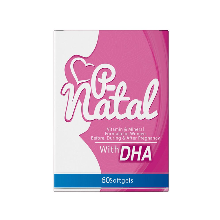 P-Natal with DHA Healthy America 60 softgels 1