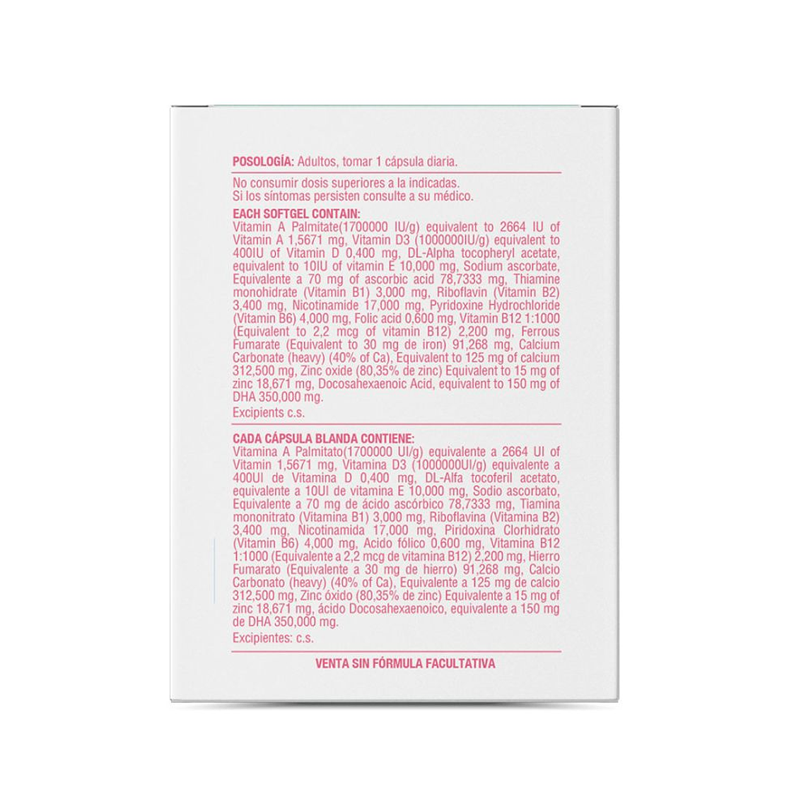 P-Natal with DHA Healthy America 60 softgels 2