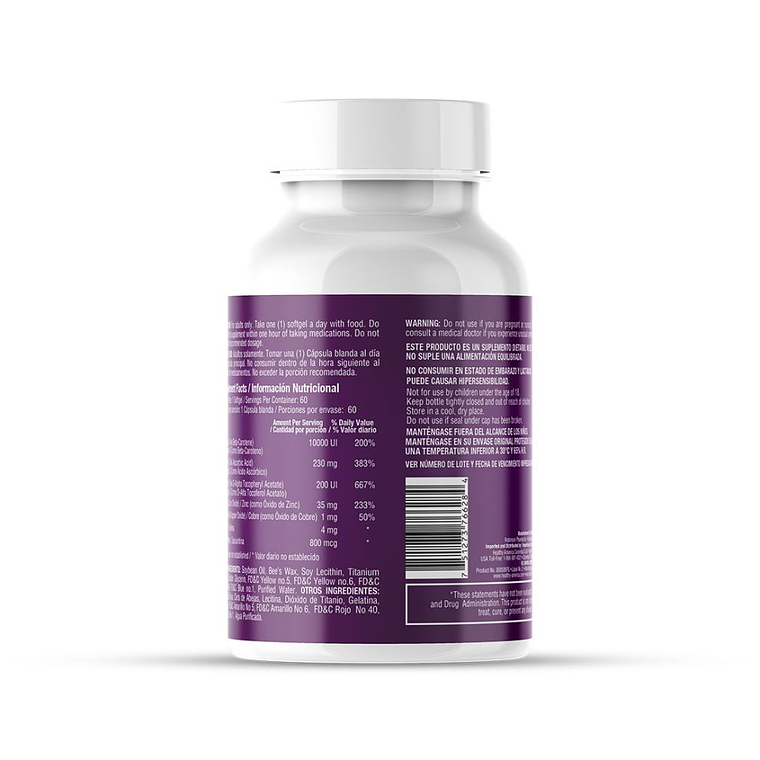 Occus with Lutein 60 Softgels Healthy America 2