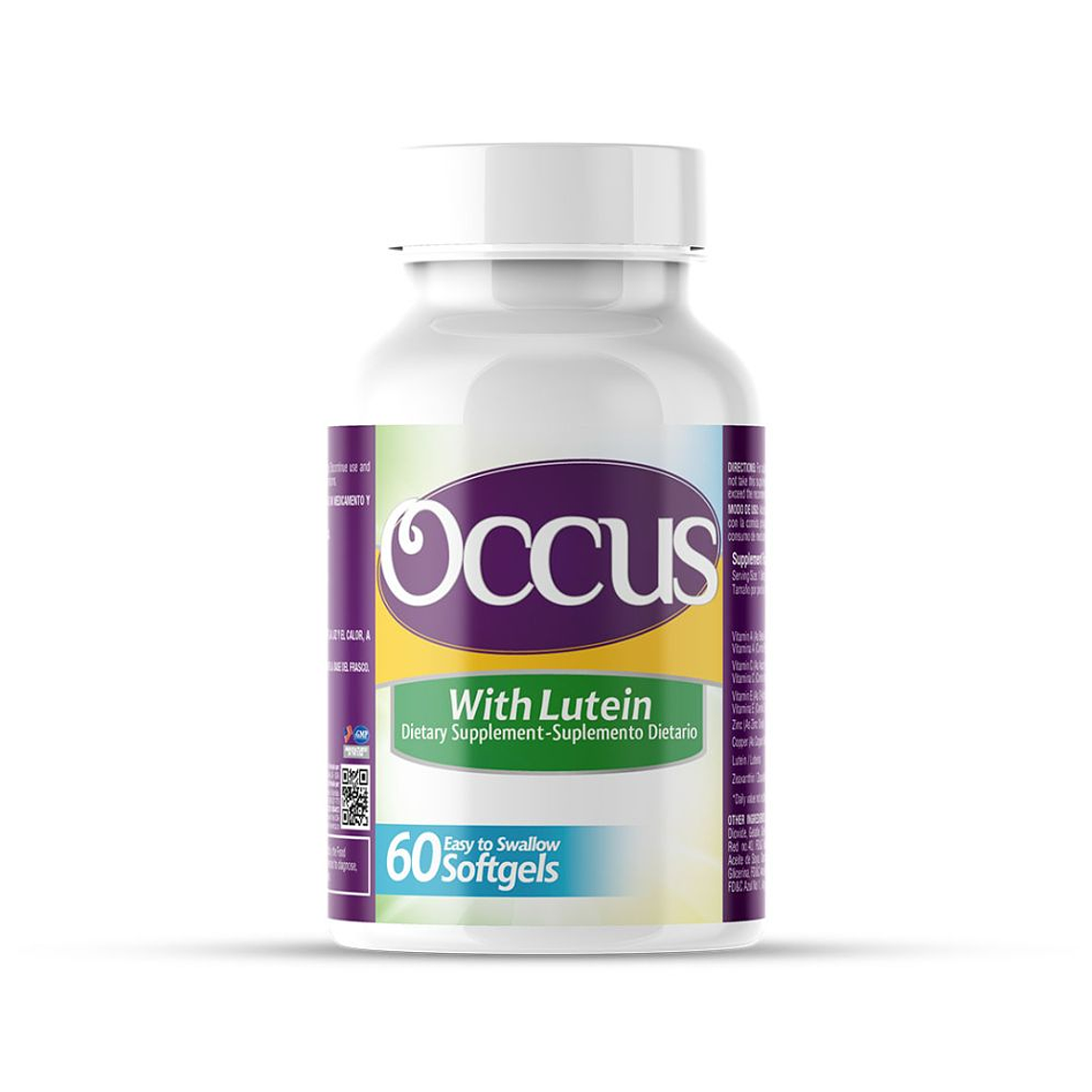 Occus with Lutein 60 Softgels Healthy America 1