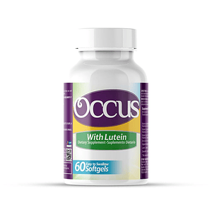 Occus with Lutein 60 Softgels Healthy America