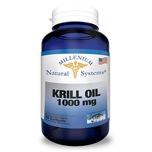 Krill Oil 1000 mg 30 Softgels Milenium Systems