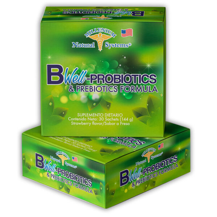 BWell Probiotics & Prebiotics Formula 30 Sachets Natural Systems 1