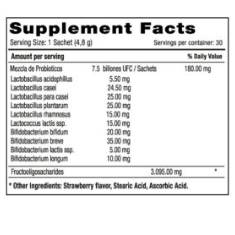 BWell Probiotics & Prebiotics Formula 30 Sachets Natural Systems 2