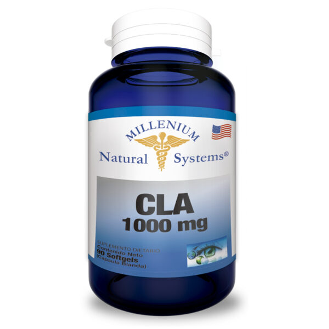 CLA 1000 mg 90 softgels Milenium System  1