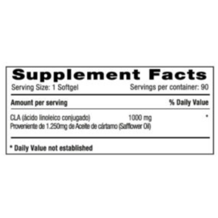 CLA 1000 mg 90 softgels Milenium System  2