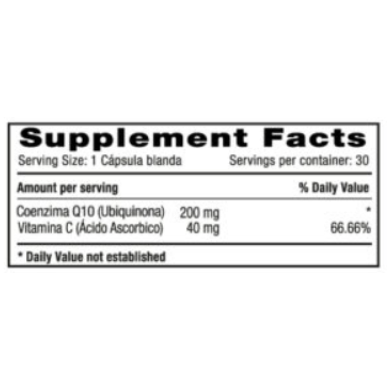 Coenzima Q-1 + Vitamina C 2