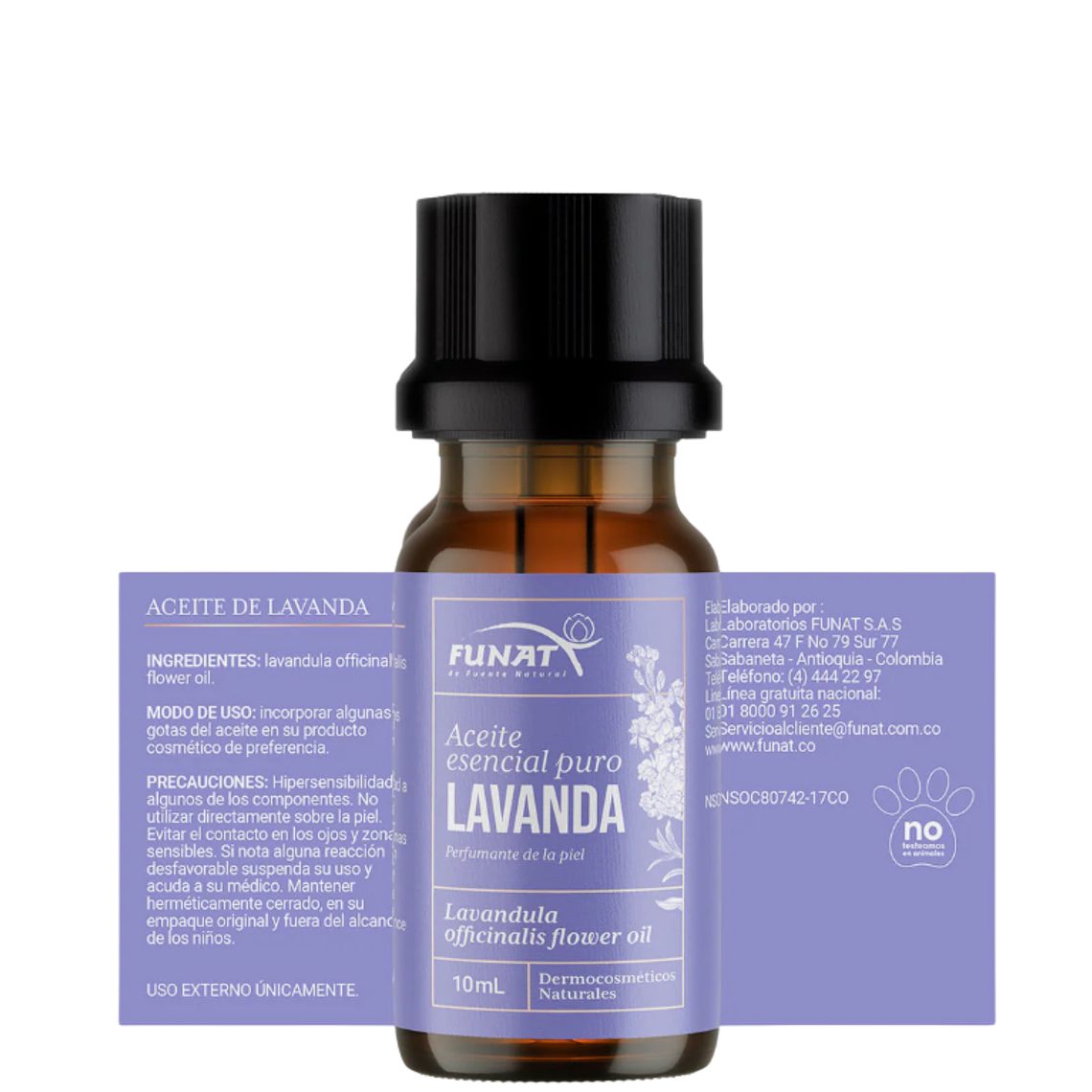 Aceite esencial lavanda 10 ml 2
