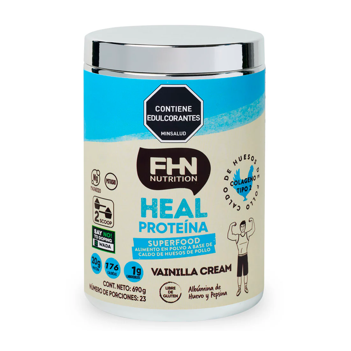 Heal Proteína sabor Vainilla FHN nutrition 1