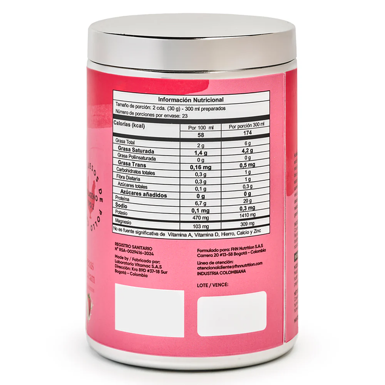 Heal Proteína sabor Fresas & Cream 2