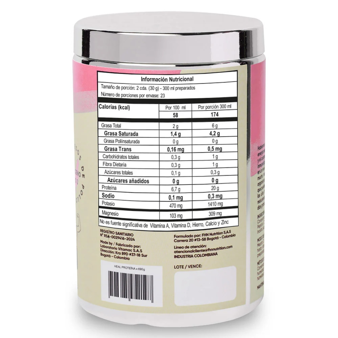 Heal Proteína sabor Chocolate 2