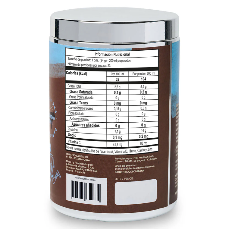 Hoof Proteína sabor Vainilla 2