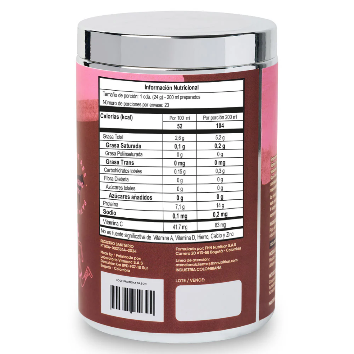 Hoof Proteína sabor Chocolate 2