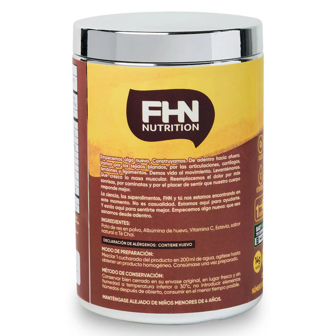 Hoof Proteína sabor Chai Cream 3