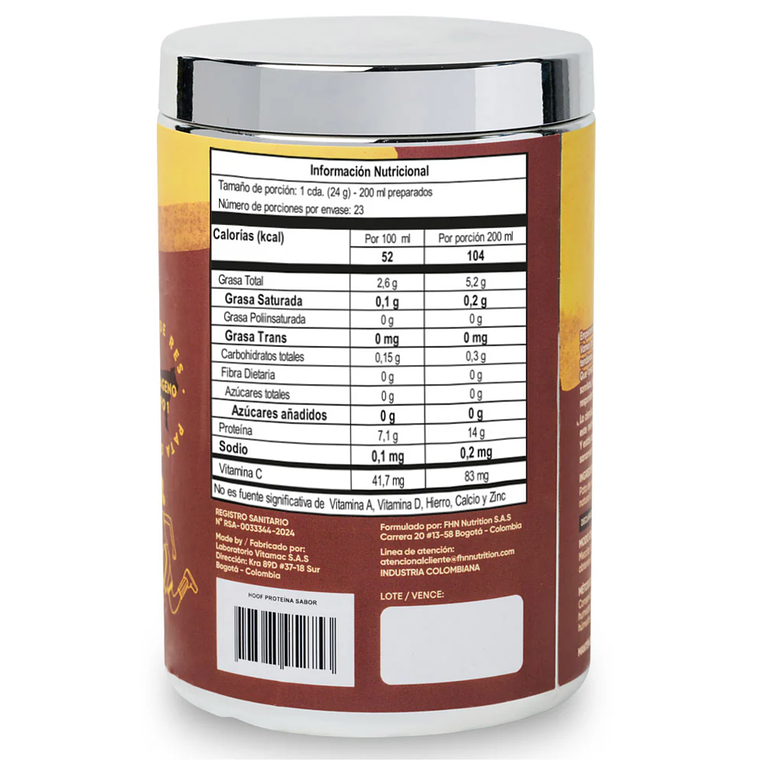 Hoof Proteína sabor Chai Cream 2