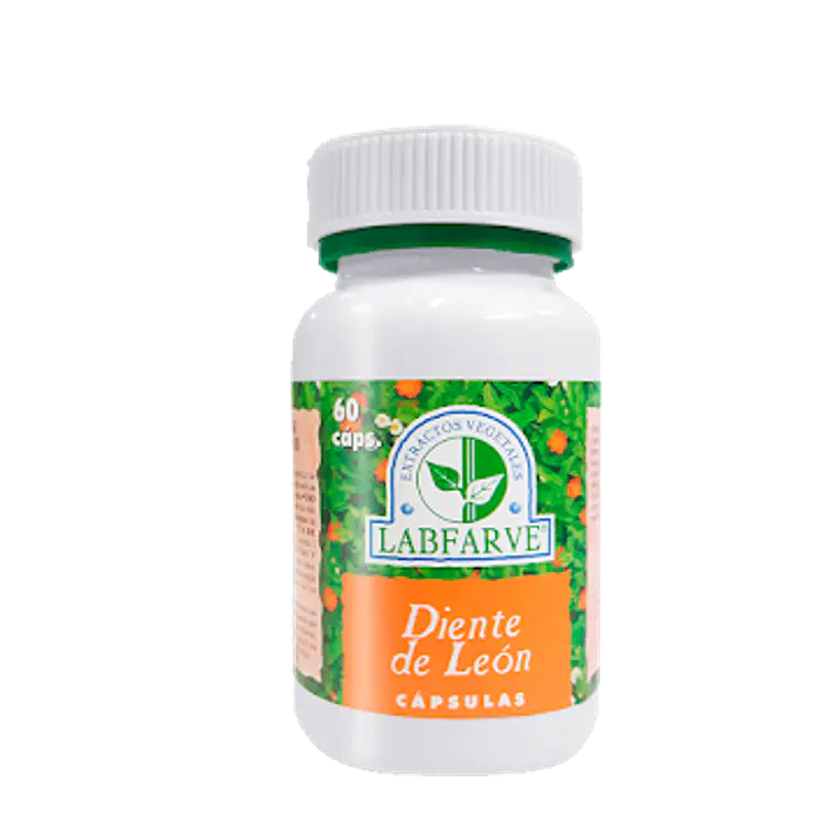 Diente De León Labfarve Frasco X 60 Cápsulas 1