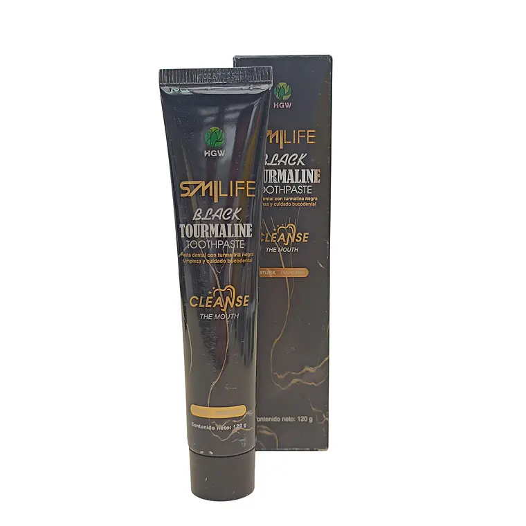 Pasta Dental Turmalina Negra 120 g (Sin Fluor) 1