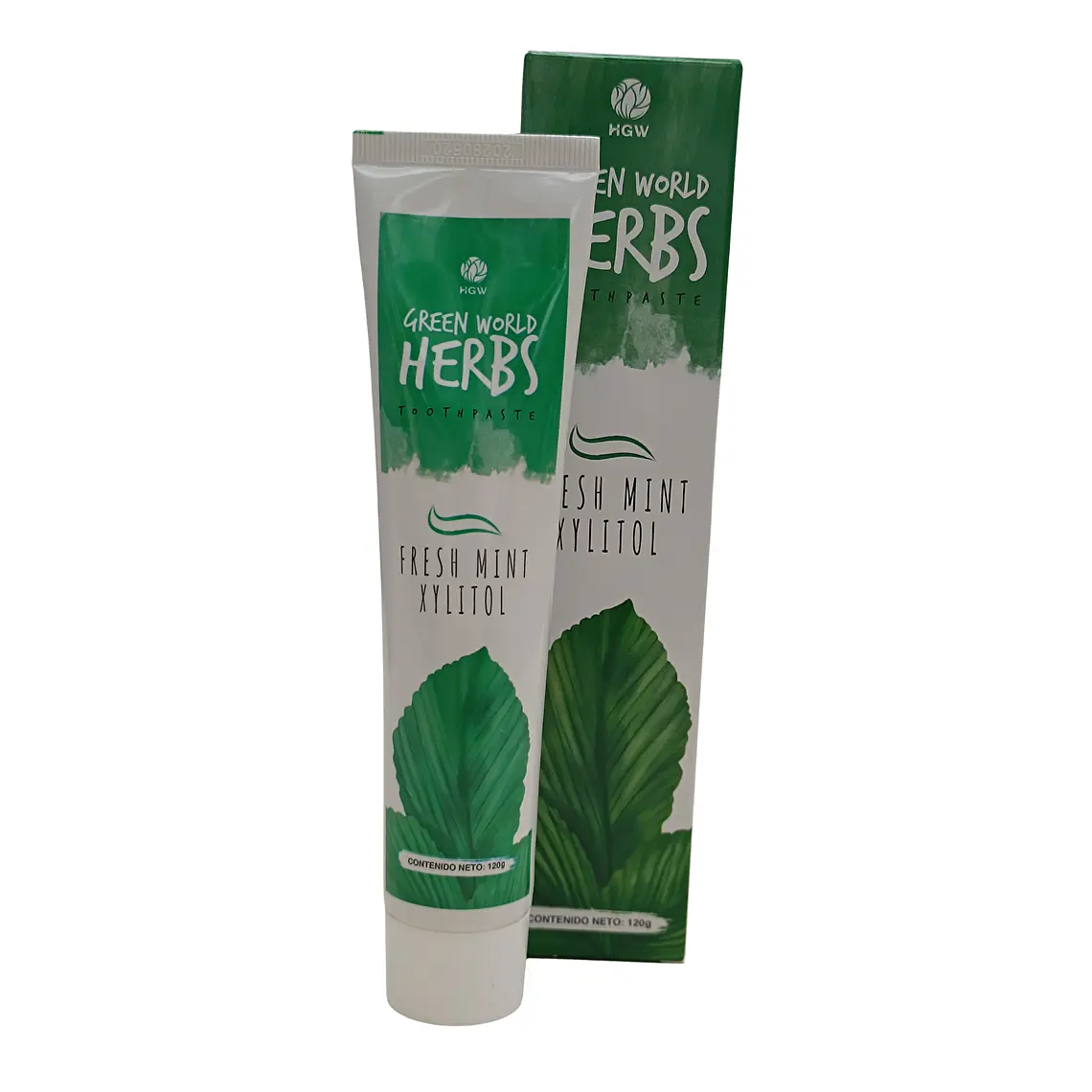 Pasta Dental de Menta 120g (Sin Fluor) 1