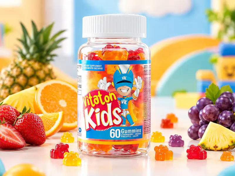 Vitaton Kids Multivitamínico para niños 60 Gummies