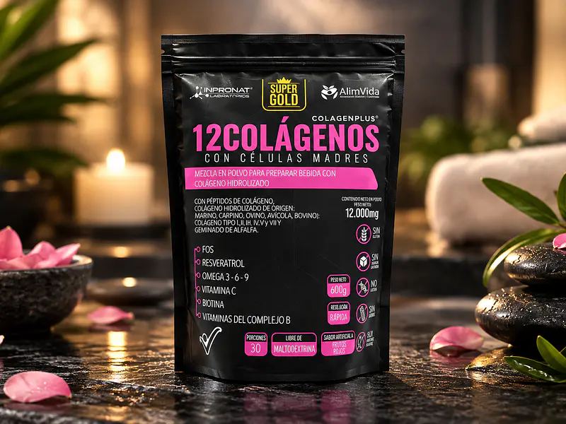 12 Colagenos Con Celulas Madre