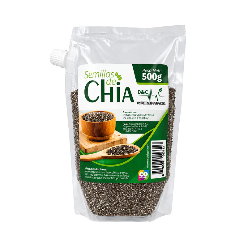 Semillas de Chía 500 g 1