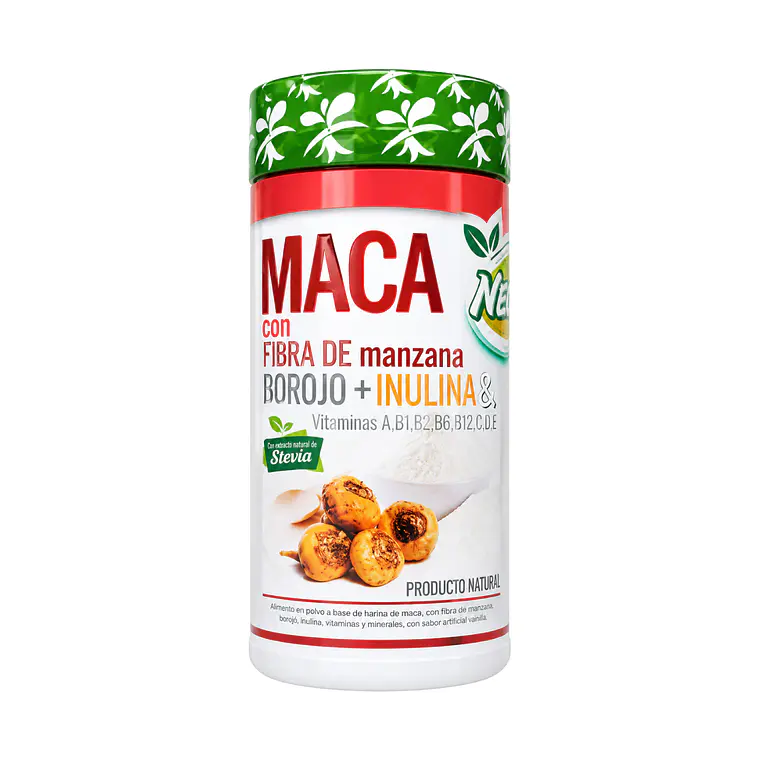 Maca con Fibra de Manzana y Borojo 800 g Neovit 1