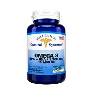 Omega 3 x 100 Cápsulas Natural System