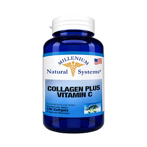 Collagen Plus Vitamin C 100 Softgels Natural System
