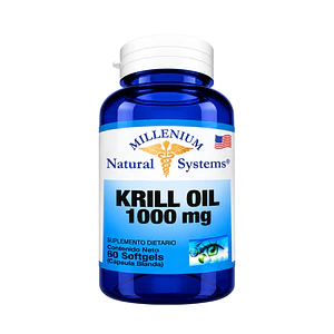 Krill Oil 1000 mg 30 Softgels Natural System