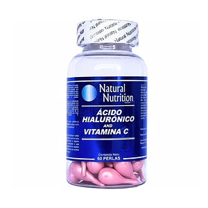 Ácido Hialurónico + Vitamina C Natural Nutrition