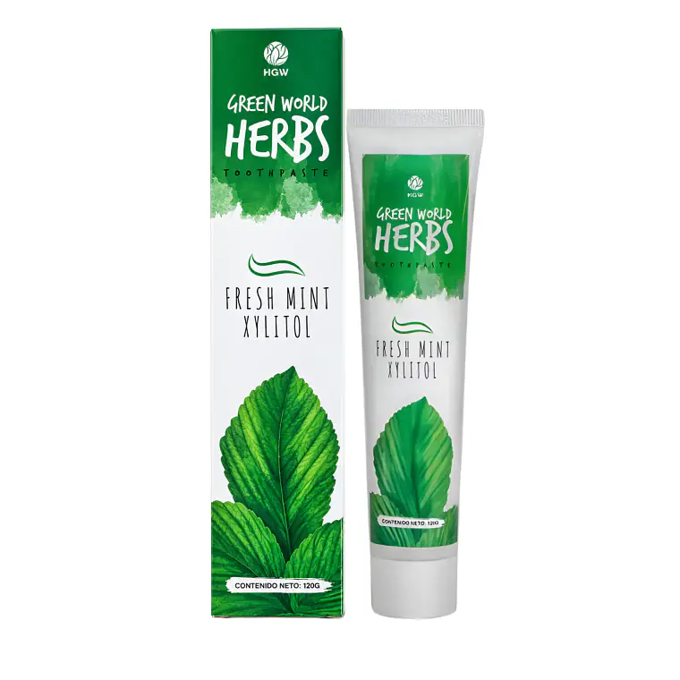 Pasta Dental de Menta 120 g (Sin Flúor) 1
